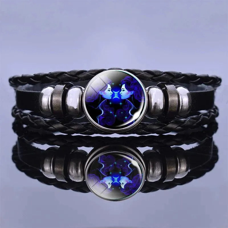 Personalized Zodiac Energy Sign Bracelet