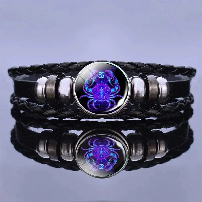 Personalized Zodiac Energy Sign Bracelet