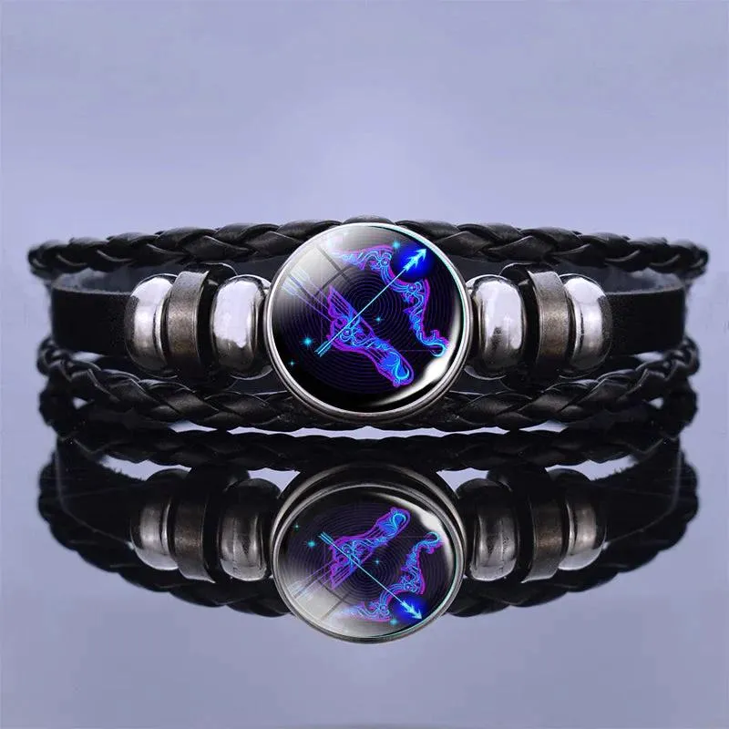 Personalized Zodiac Energy Sign Bracelet