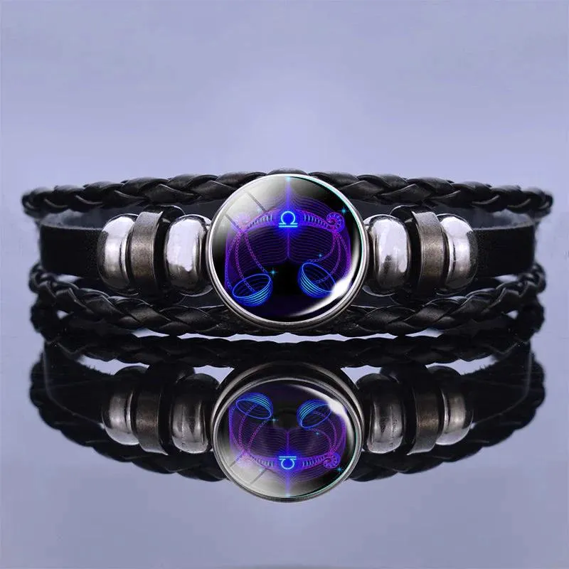 Personalized Zodiac Energy Sign Bracelet