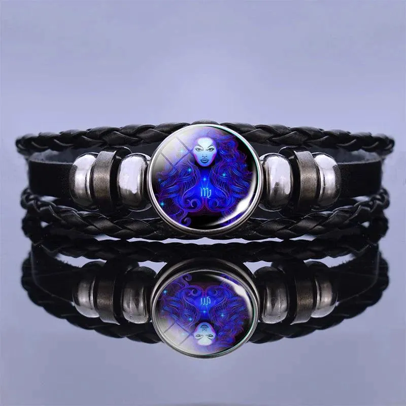 Personalized Zodiac Energy Sign Bracelet