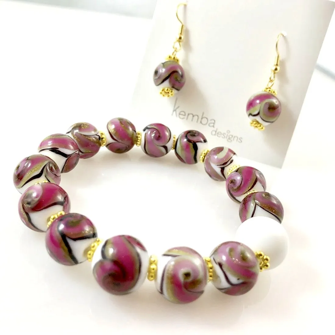 "Pink Sands" Earrings