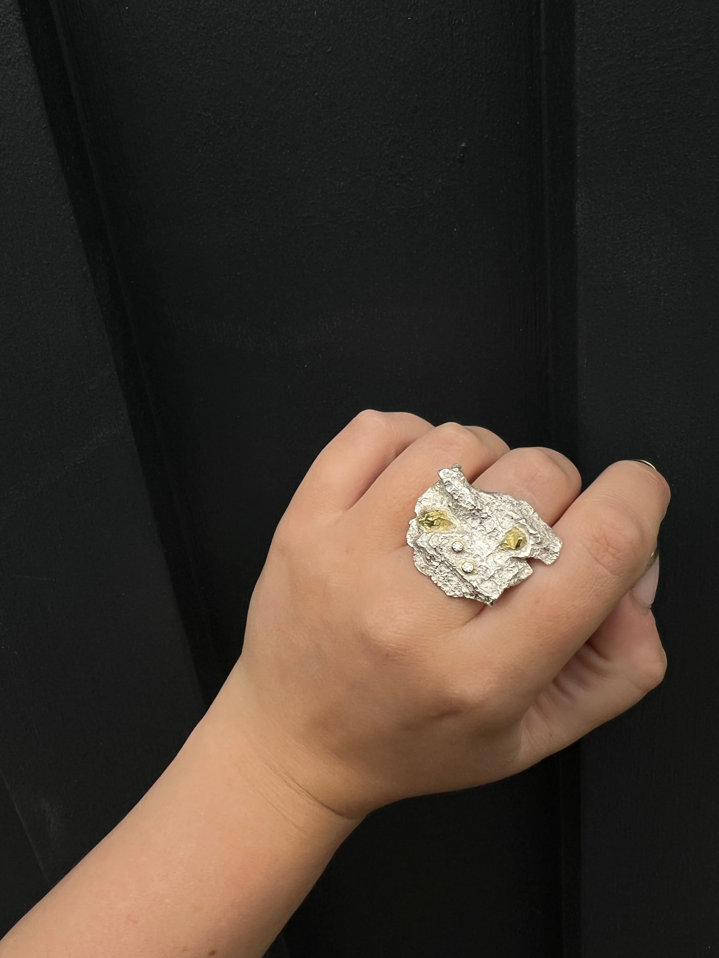 Raw You Silver Ring