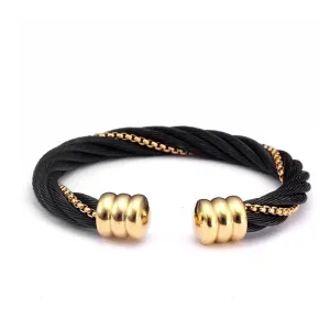 Romulus Woven Cuff Bracelet