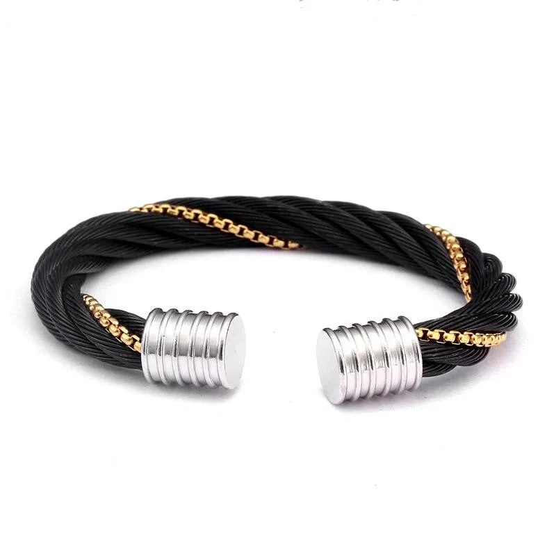 Romulus Woven Cuff Bracelet