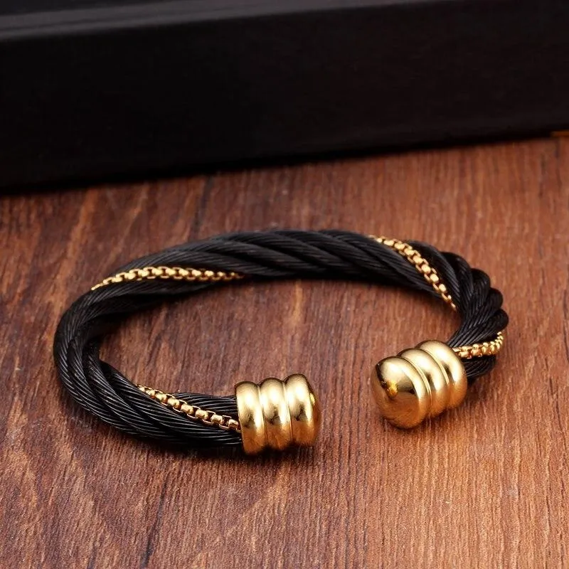 Romulus Woven Cuff Bracelet