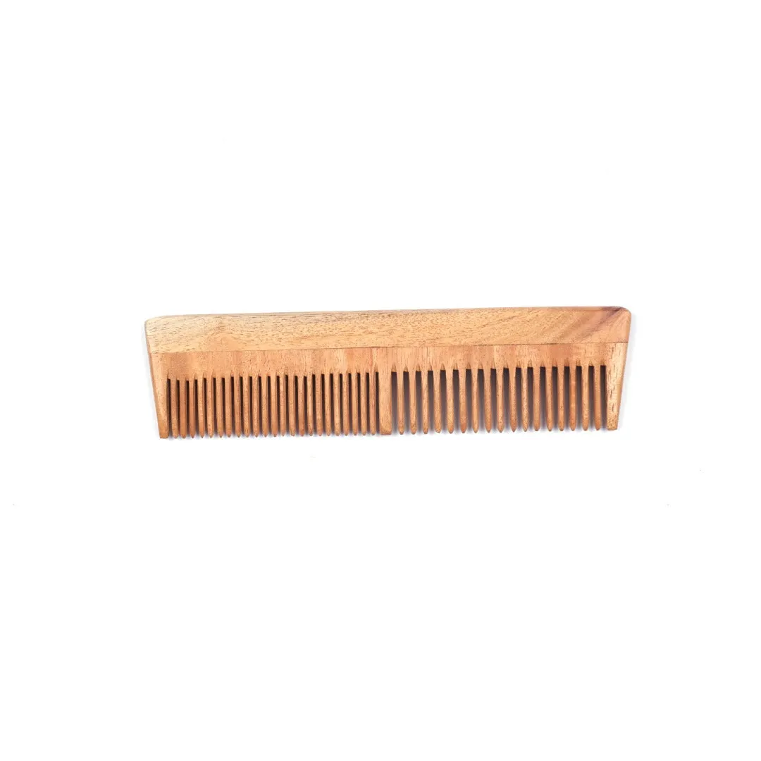 Scrapshala Neem Ayurvedic Comb set | Anti-breakage | 100 % Biodegradable