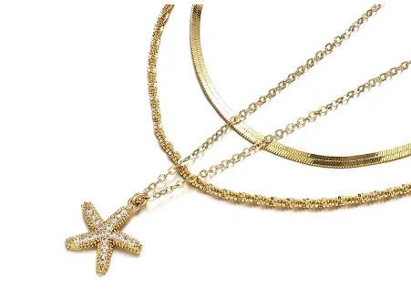 Starfish Pendant Necklace