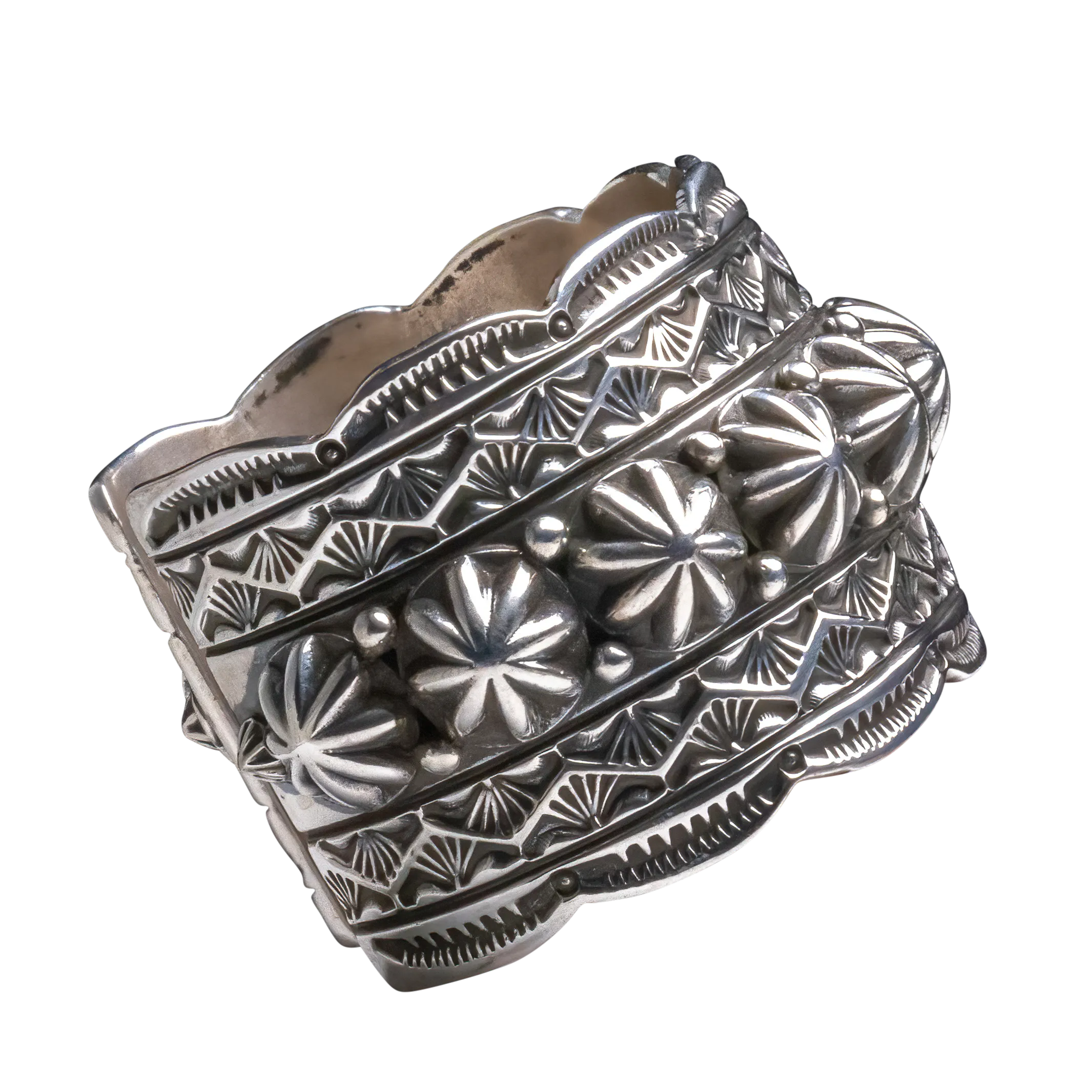 Sterling Silver Cuff | Happy Piasso