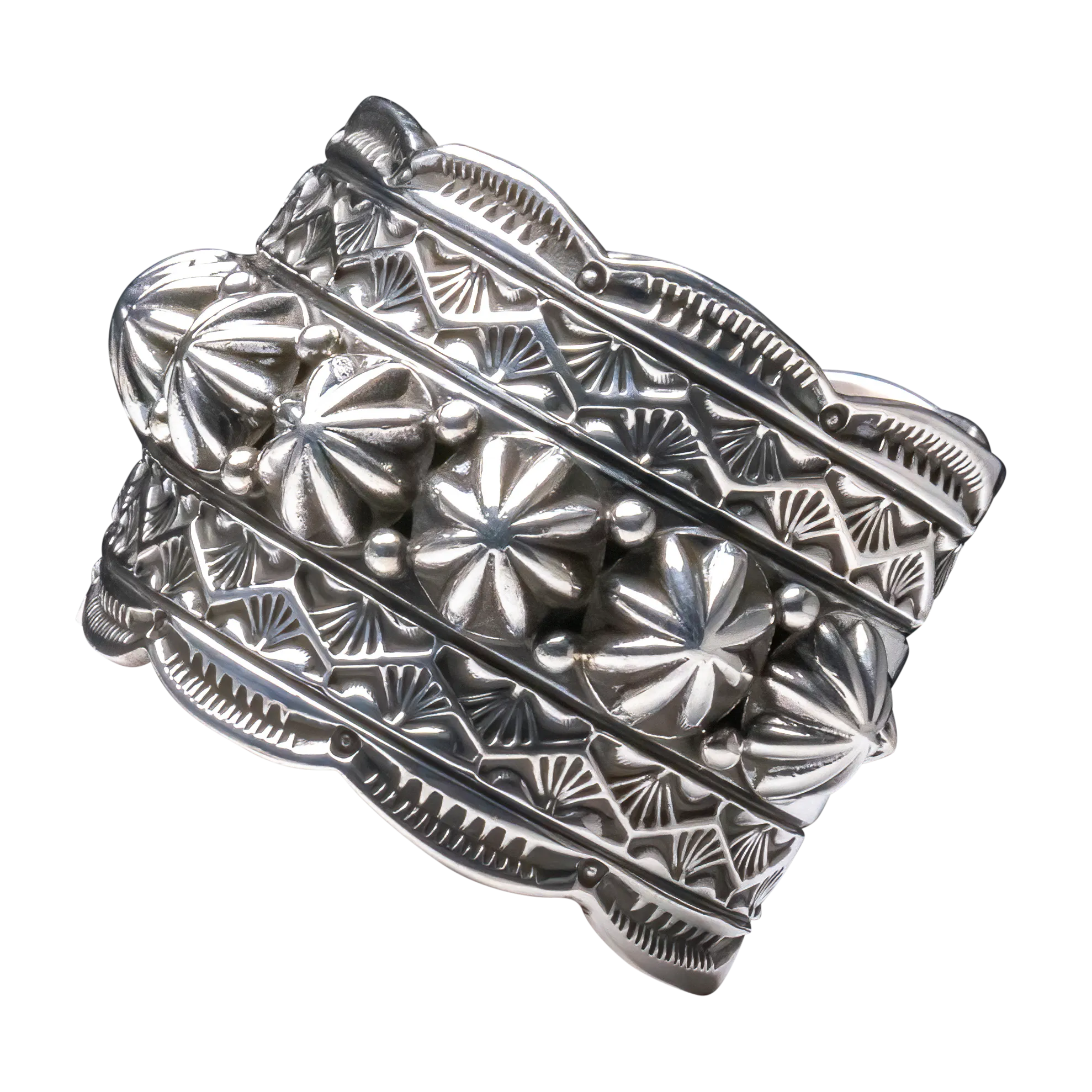 Sterling Silver Cuff | Happy Piasso