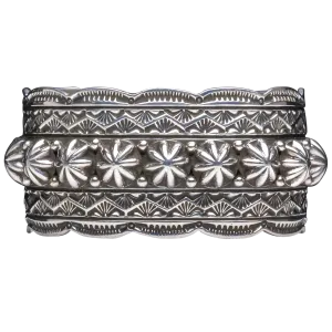 Sterling Silver Cuff | Happy Piasso