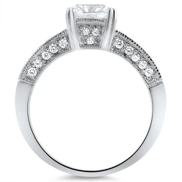 Sterling Silver Fancy Cushion Cut Cocktail Ring