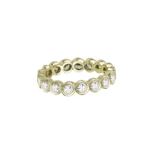 THE BEZEL CUT ETERNITY BAND