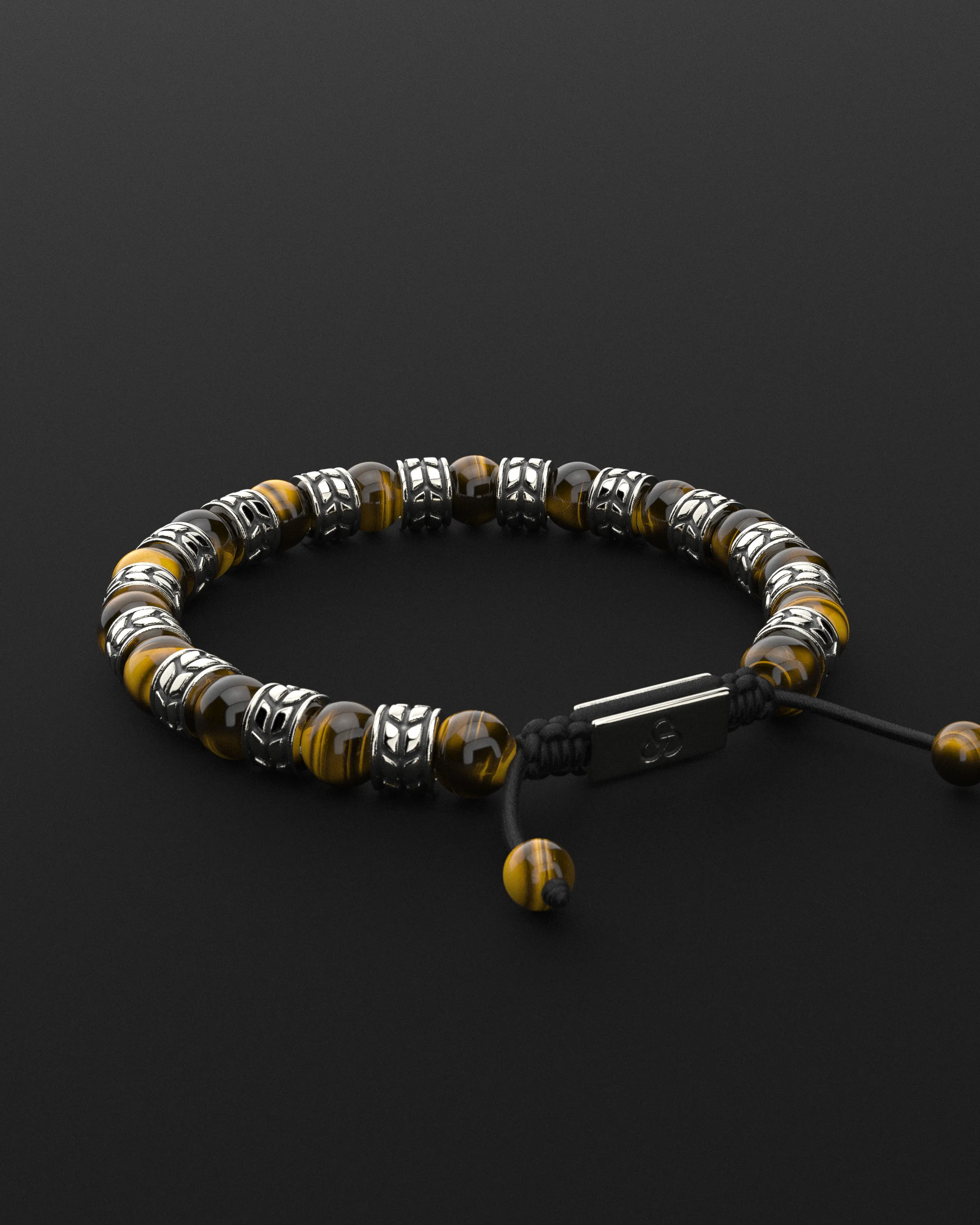 Tiger Eye Bracelet 8mm | Royale by Seekers Men's Jewelry
