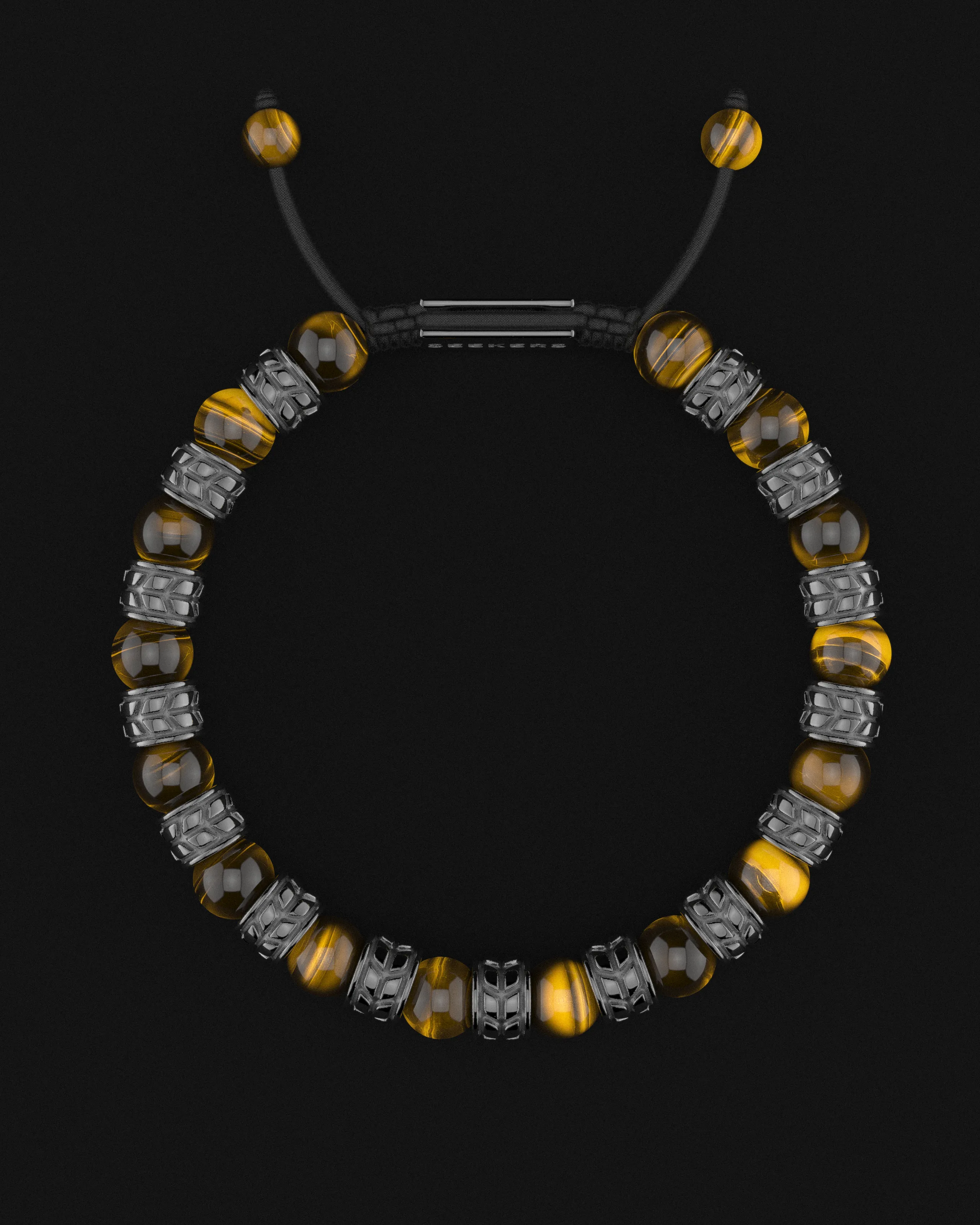 Tiger Eye Bracelet 8mm | Royale by Seekers Men's Jewelry