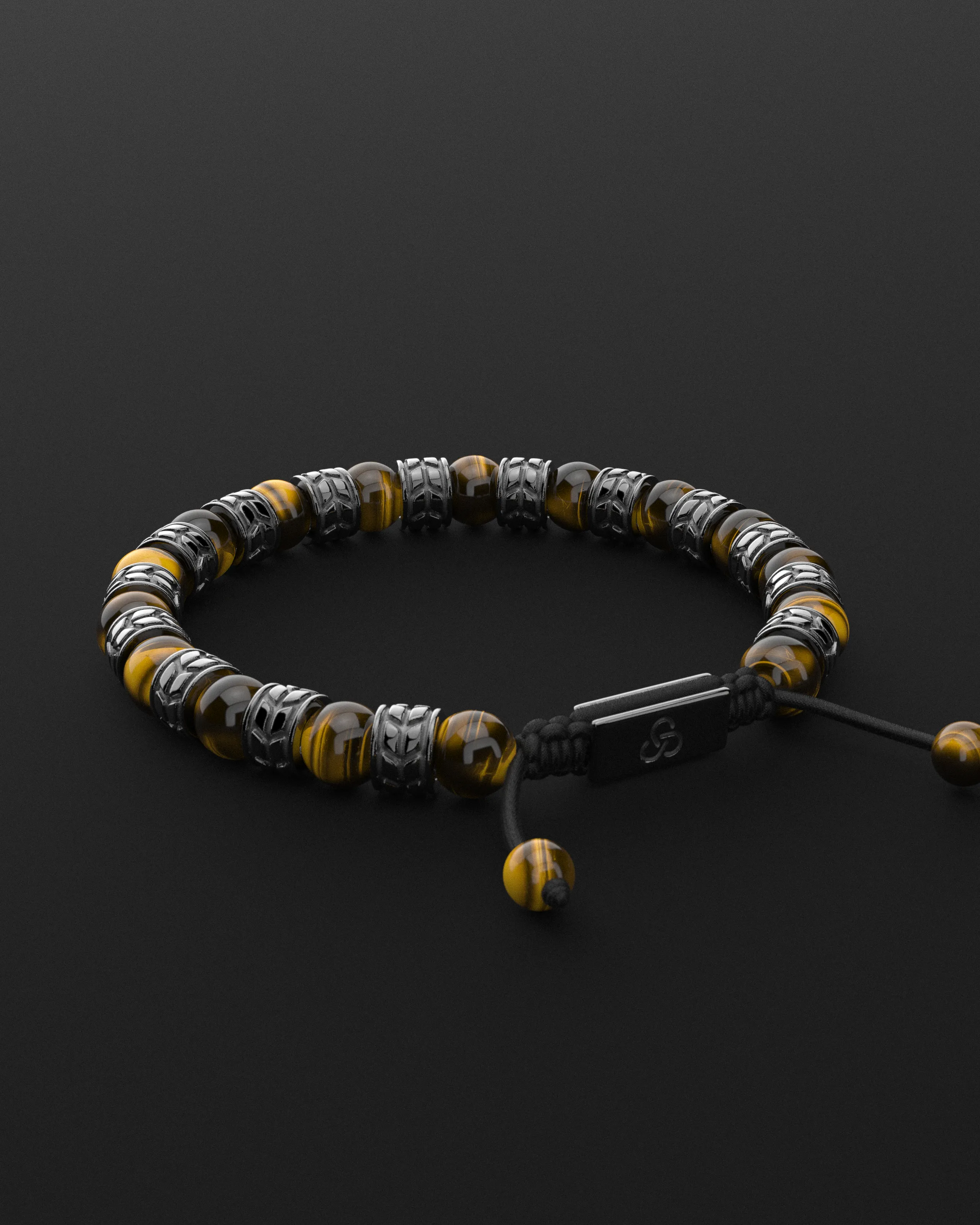 Tiger Eye Bracelet 8mm | Royale by Seekers Men's Jewelry