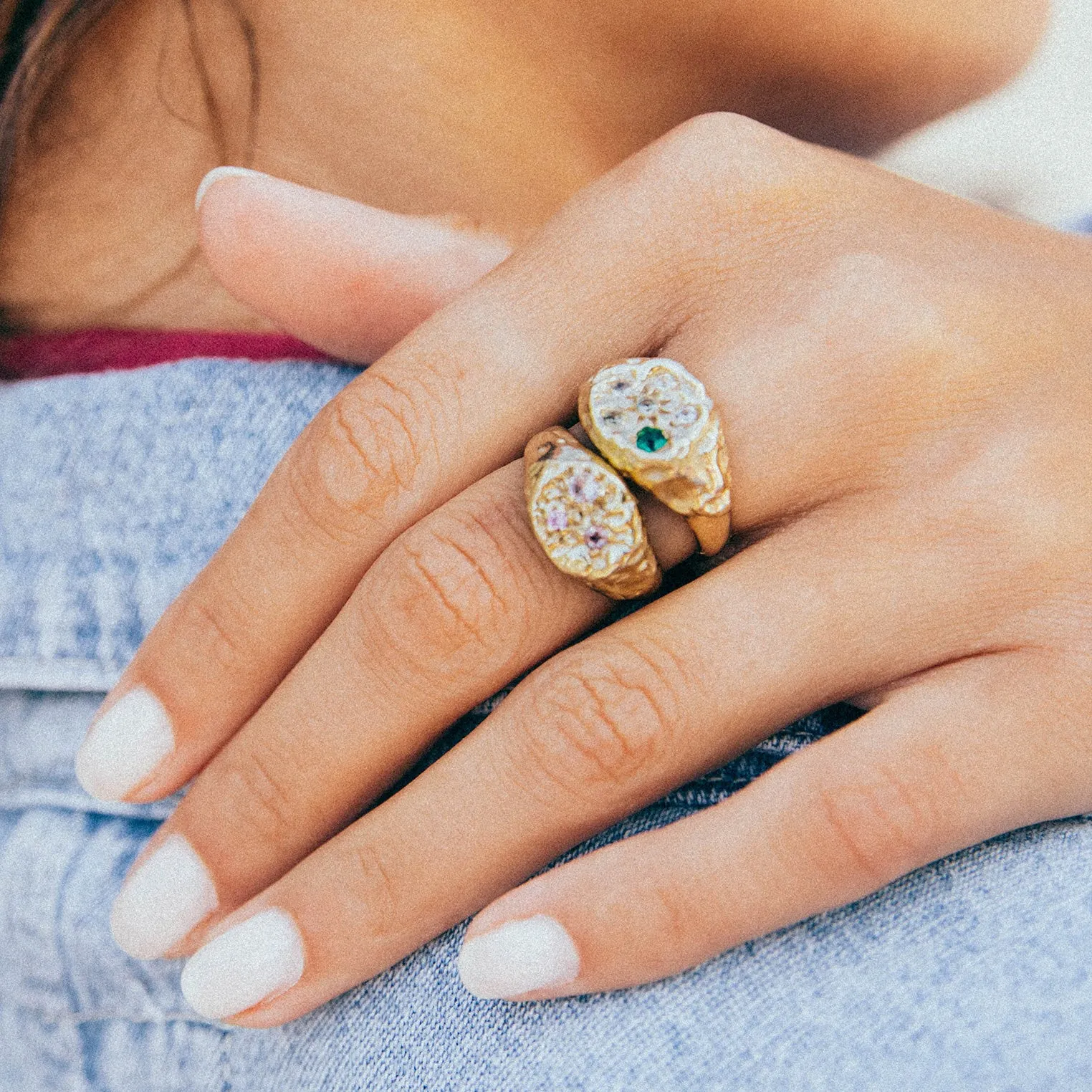 Tilli Cocktail Echtgold Ring