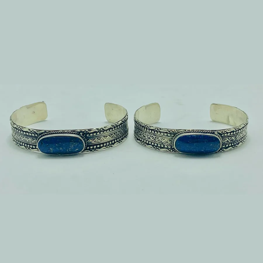 Turkoman Traditional Bracelet Lapis Lazuli