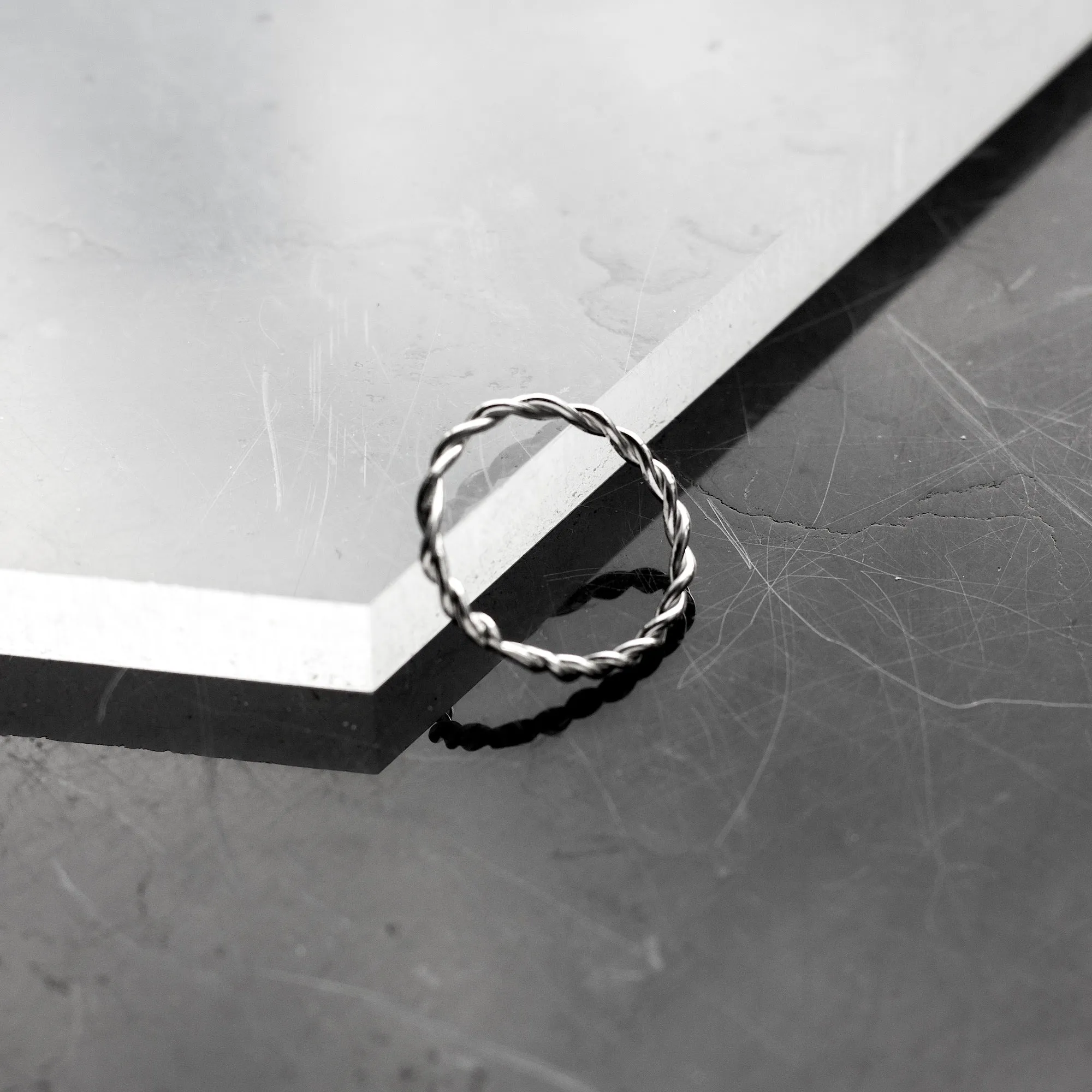 Twisted Wire - Stacking Ring