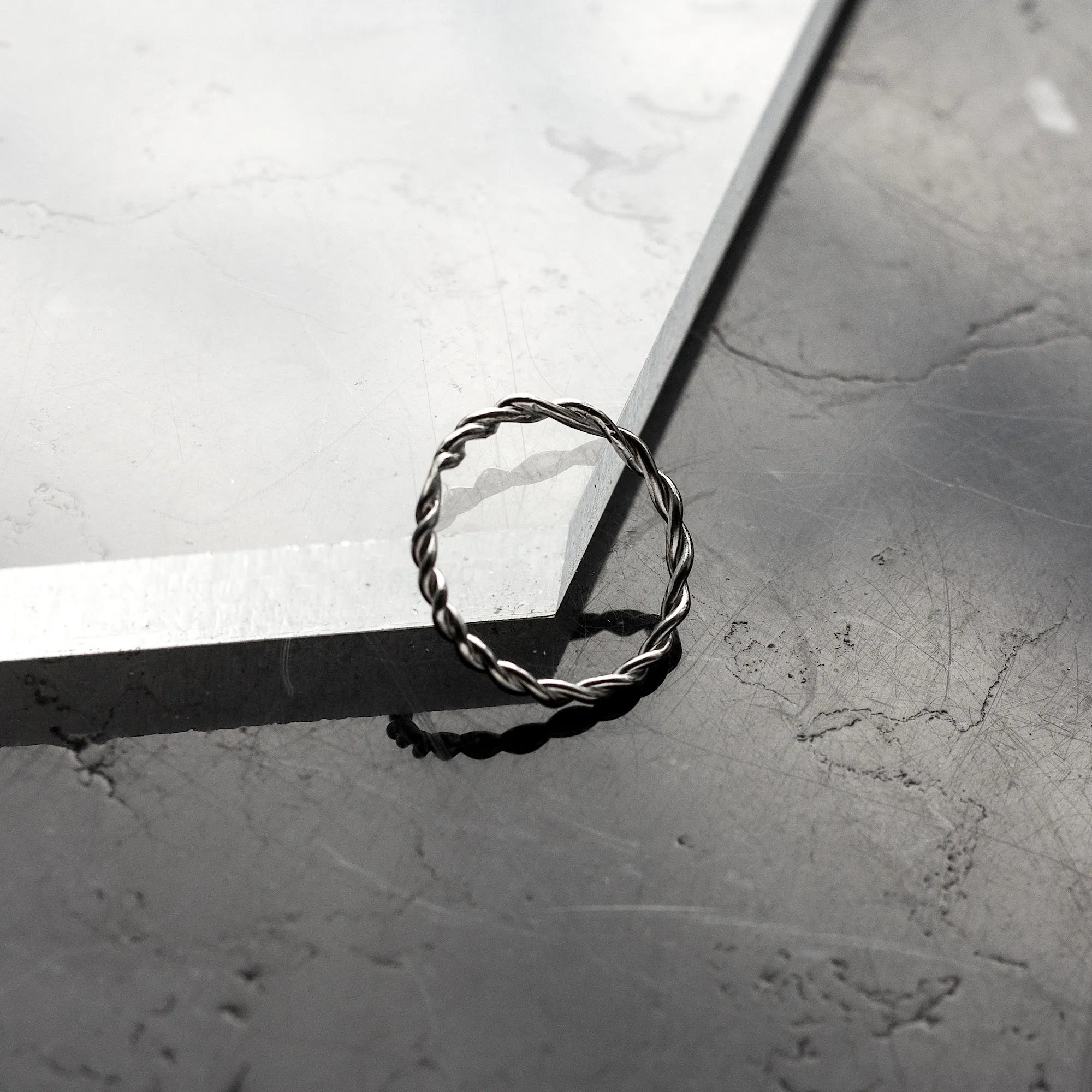 Twisted Wire - Stacking Ring