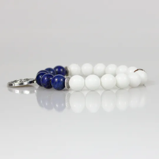U.S. Coast Guard Bead Bracelet