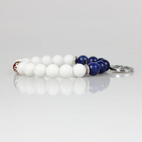 U.S. Coast Guard Bead Bracelet