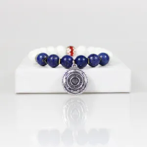 U.S. Coast Guard Bead Bracelet