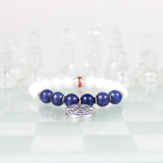 U.S. Coast Guard Bead Bracelet