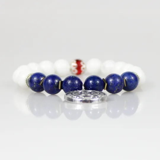 U.S. Coast Guard Bead Bracelet
