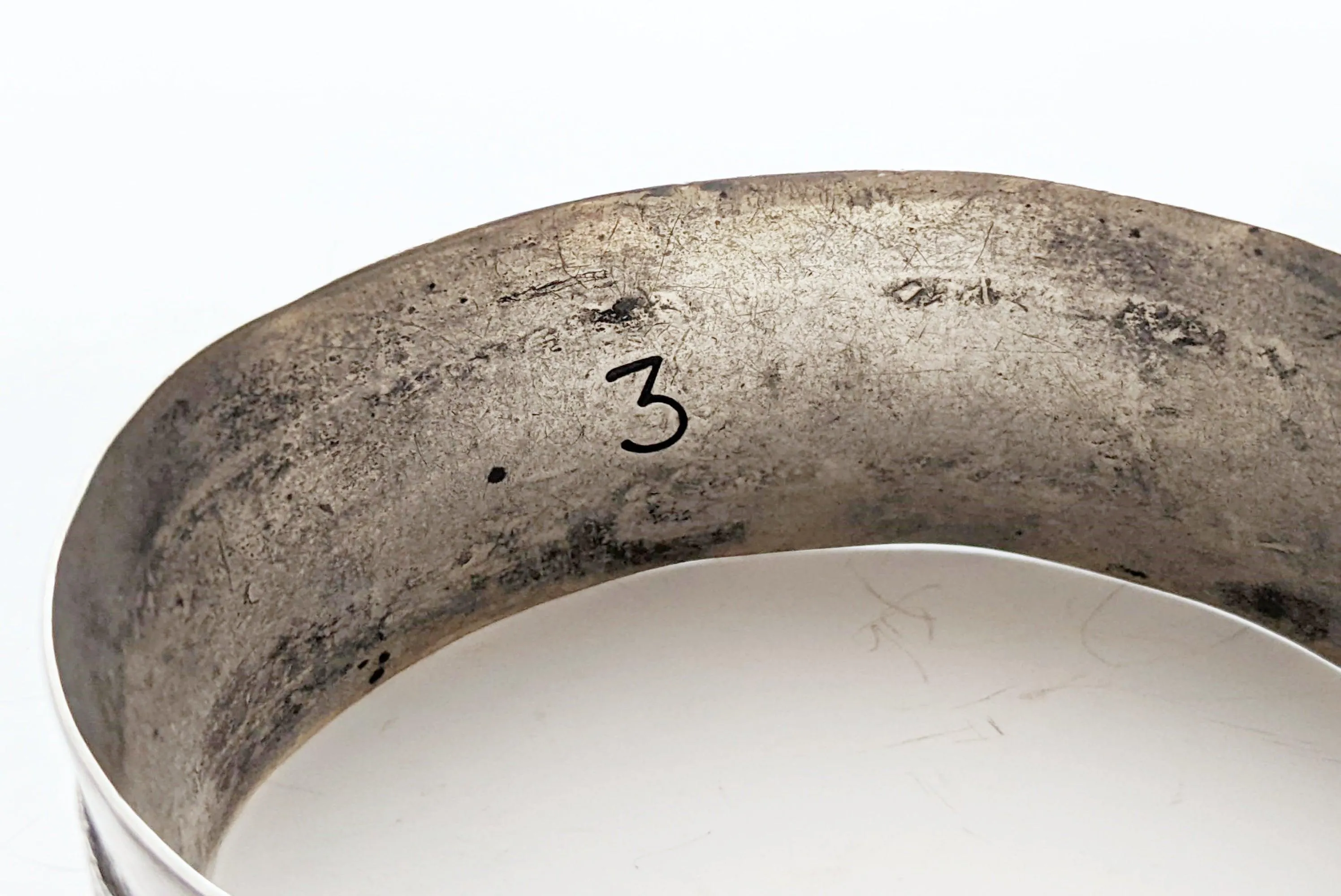 Vintage Silver Berber Tunisian or Egyptian Bracelet