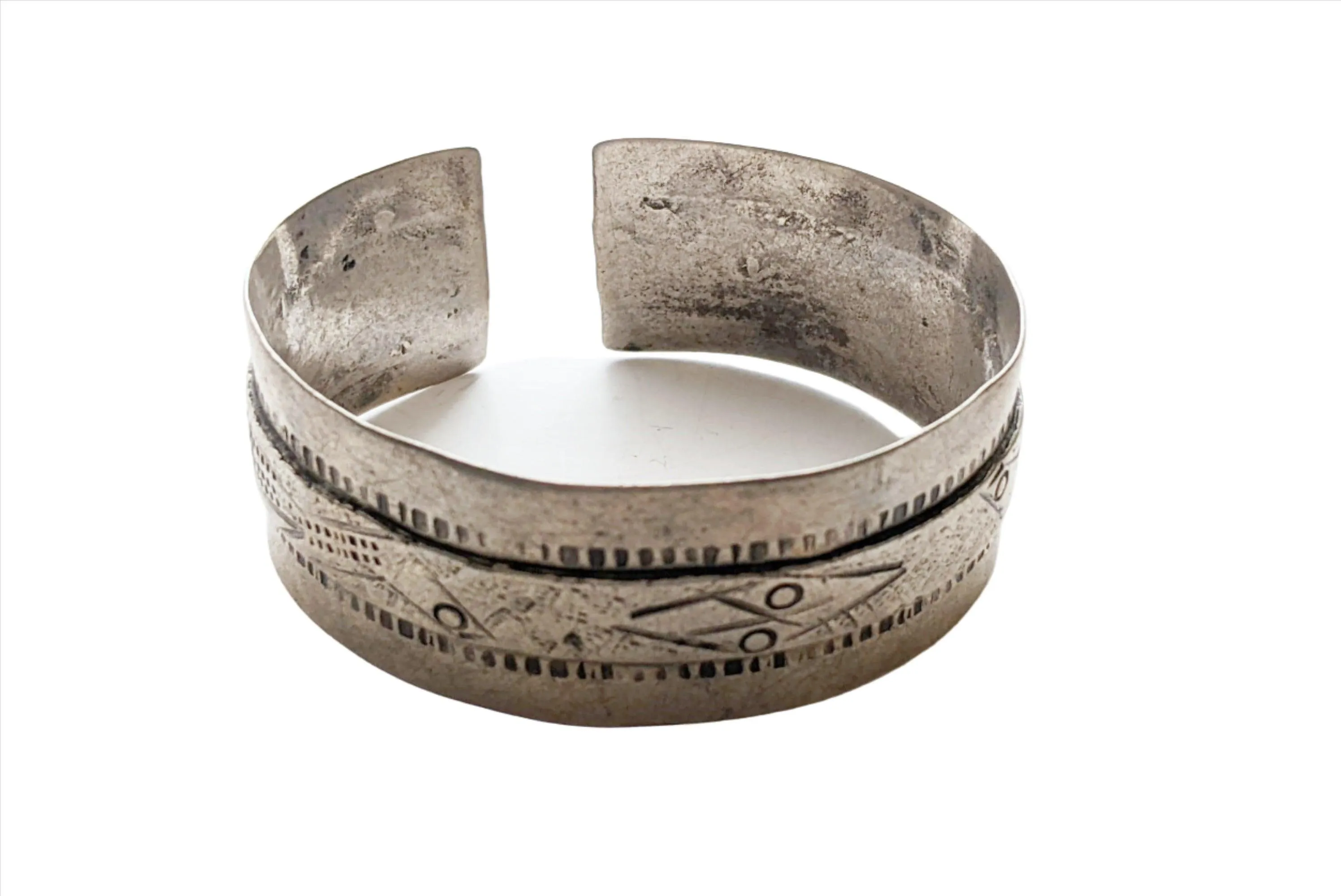 Vintage Silver Berber Tunisian or Egyptian Bracelet