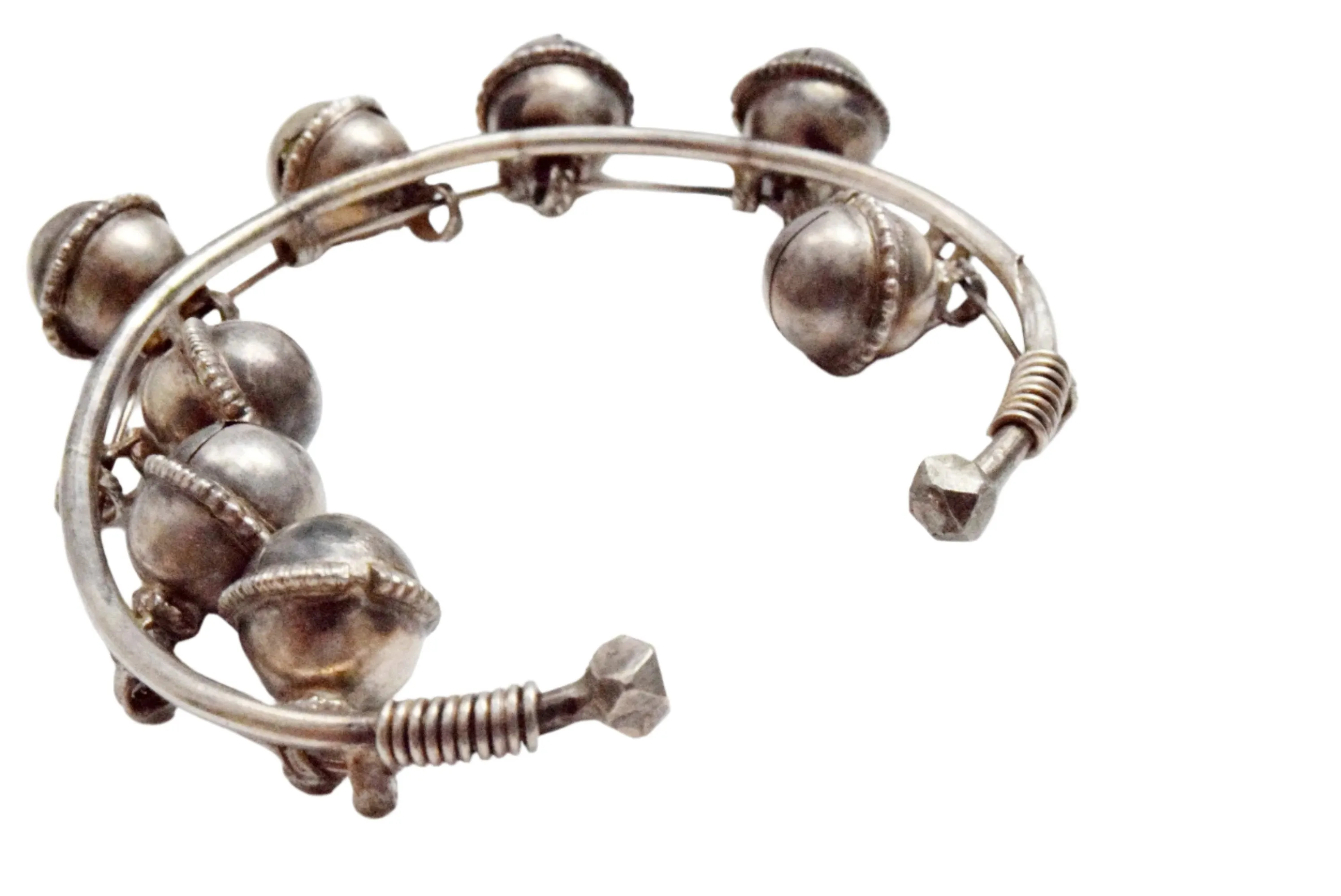 Vintage Silver Matching Pair of Zar Bracelets