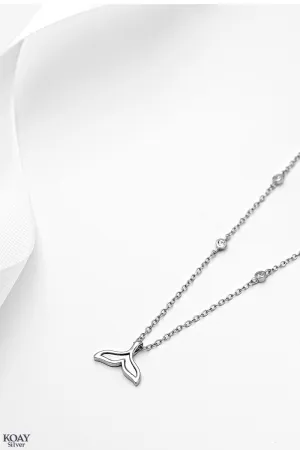 White Mermaid Necklace