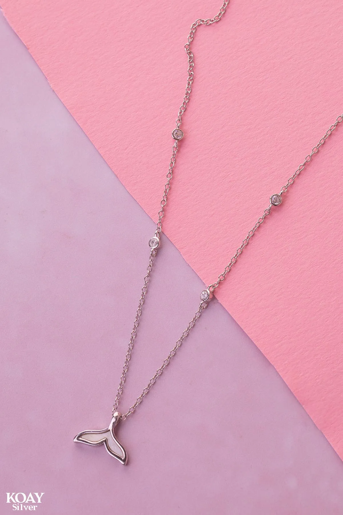 White Mermaid Necklace