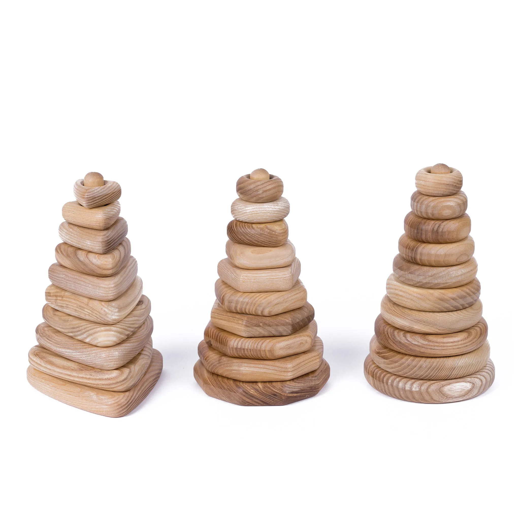 Wooden pyramid GEOMETRIC mini