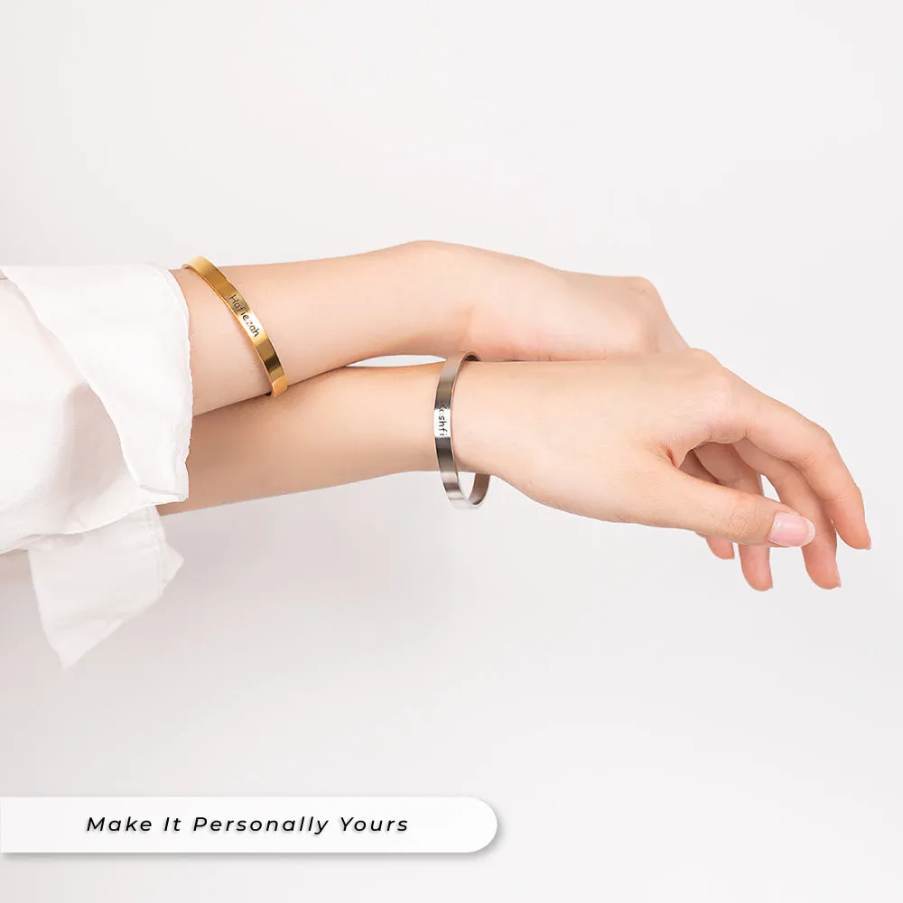 Yours Truly Cuff Bracelet