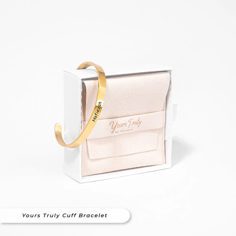 Yours Truly Cuff Bracelet